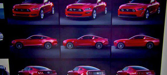 Imagem de supostas versões do novo Mustang circula na internet