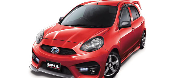 Oficina de customização japonesa revela March modificado