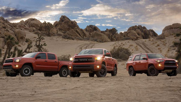 Toyota leva pacote TRD Pro a três modelos