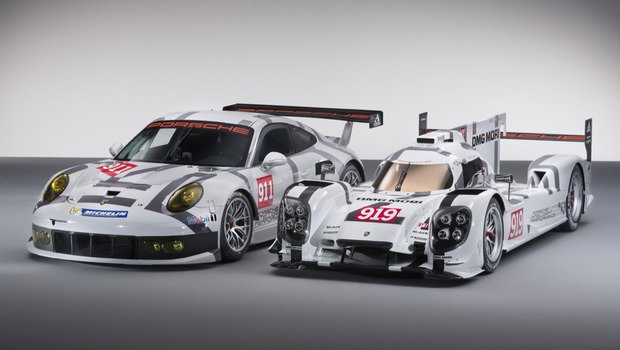 Porsche mostra imagem do 919 Hybrid