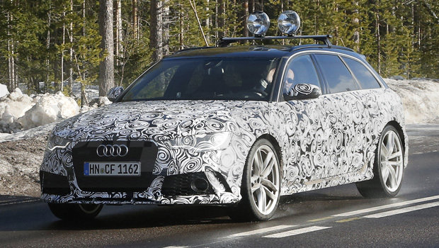 Novo Audi RS6 Avant é flagrado