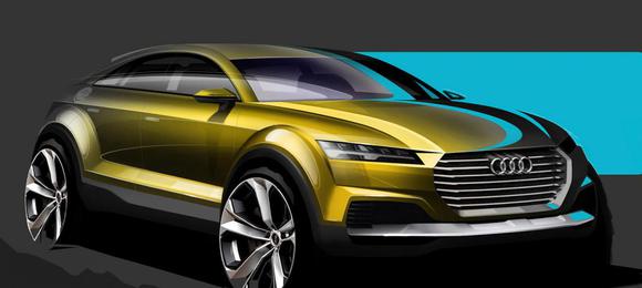 Audi divulga esboço do Q4 Concept