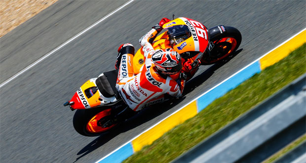 MotoGP: Márquez domina treino livre na França MotoGP: Márquez domina treino livre na França