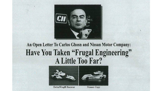 Panoz divulga carta aberta a CEO da Nissan