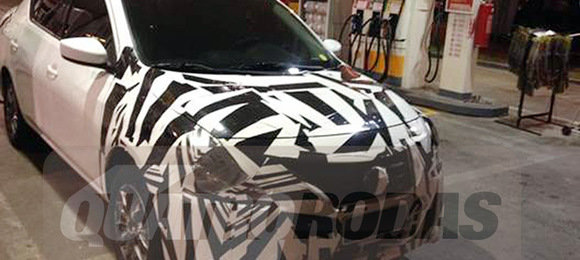 Novo Versa circula em testes