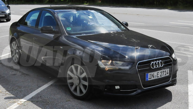 Avistamos a mula do novo Audi A4