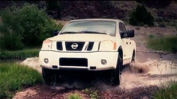 Nissan mostra teaser da Titan 2016