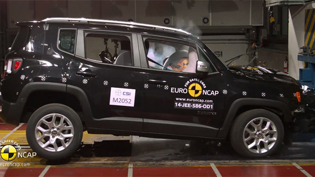 Jeep Renegade consegue nota máxima em crash-test