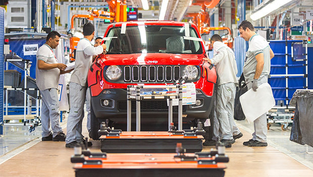 Produção automotiva brasileira cai 14,8% em junho
