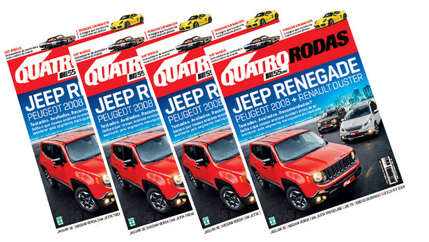 Renegade, 2008 e Duster na QR de abril