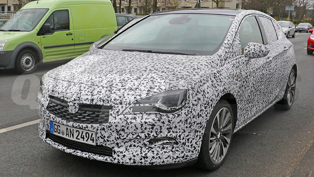 Novo Opel Astra é flagrado nas ruas europeias