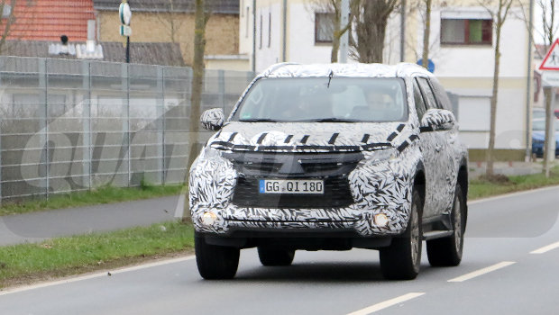 Novo Mitsubishi Pajero Sport é flagrado