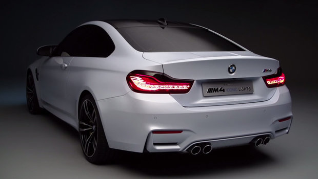 BMW mostra lanternas de OLED