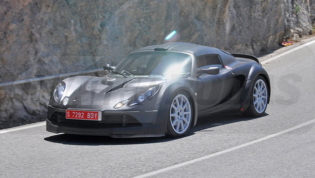 Mula do Renault Alpine é flagrada