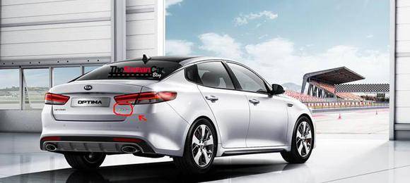 Kia Optima GT surge na internet