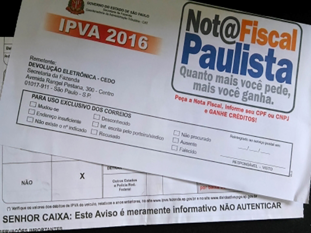 Quem tem IPVA vencido até 2016 pode aderir ao programa