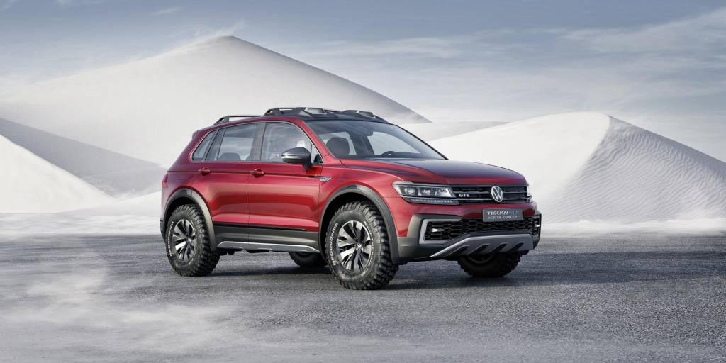 VW apresenta Tiguan com pegada off-road e motorização híbrida plug-in