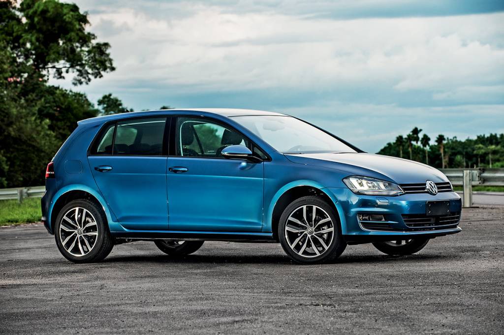 VW Golf 1.4 Flex Agora nacional, Golf 1.4 é flex, tem eixo de torção e transmissão DSG foi trocada pela Tiptronic