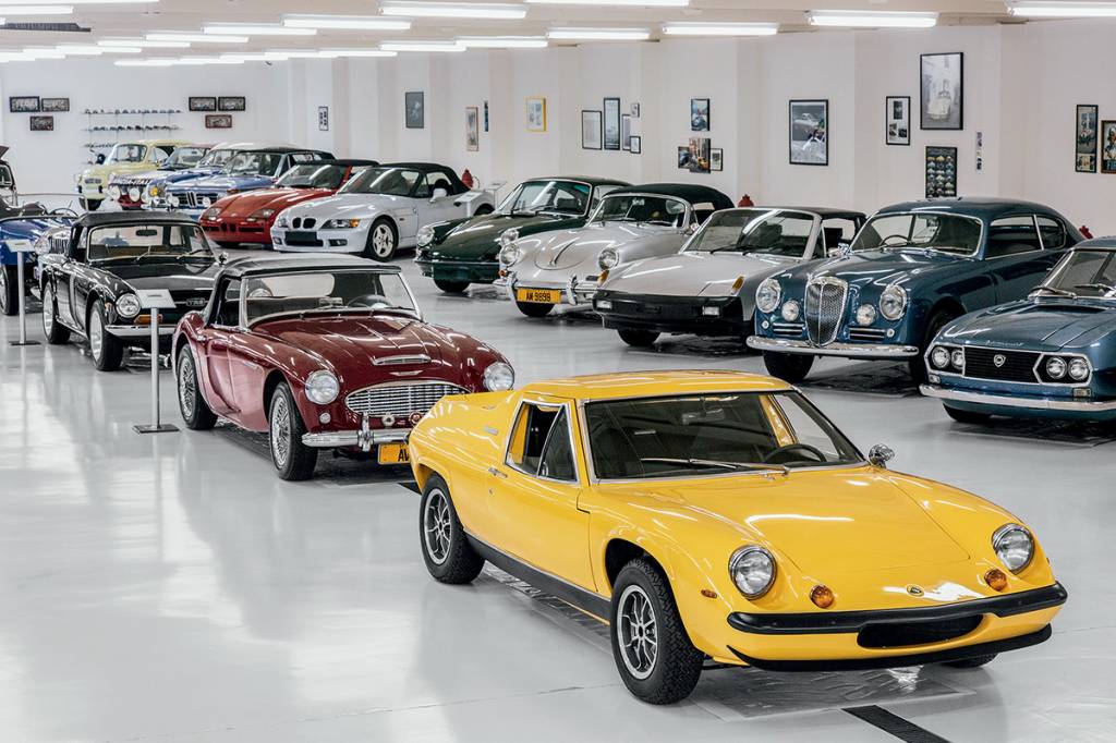 Ingleses Lotus Europa e Austin Healey