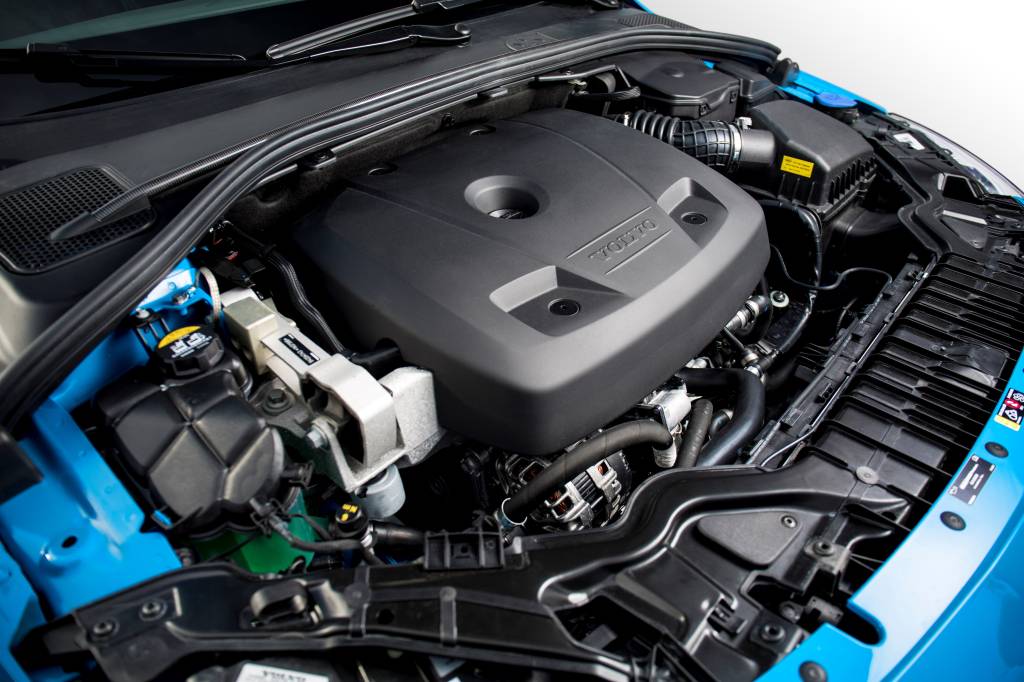 Volvo S60 Polestar motor detalhe Volvo S60 Polestar motor detalhe