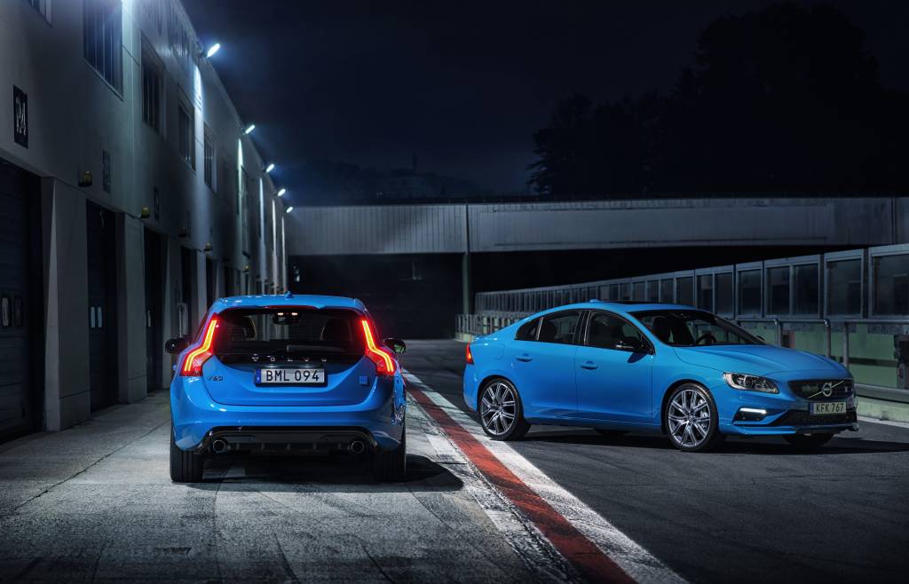 Volvo aumenta potência e reduz peso dos S60 e V60 Polestar