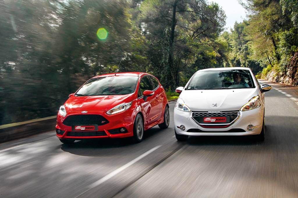 Ford Fiesta ST x Peugeot 208 GTi Ford Fiesta ST x Peugeot 208 GTi