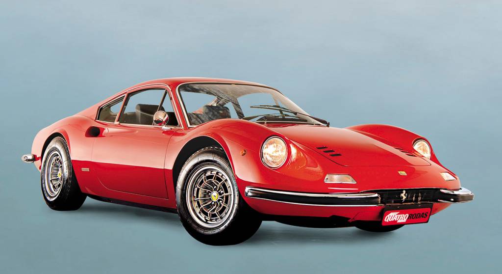 Dino, modelo 1971, automóvel da da Ferrari Dino, modelo 1971, automóvel da da Ferrari