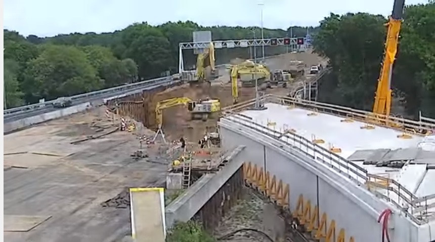 Túnel na Holanda é feito em apenas um final de semana!