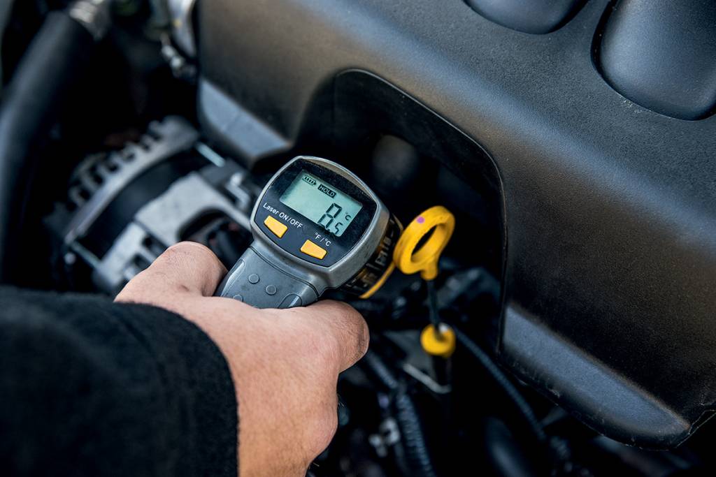 Teste: partida a frio Teste: partida a frio