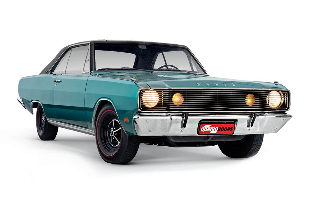 Dodge Charger nacional tinha V8 5.2 e era o rei das estradas nos anos 1970