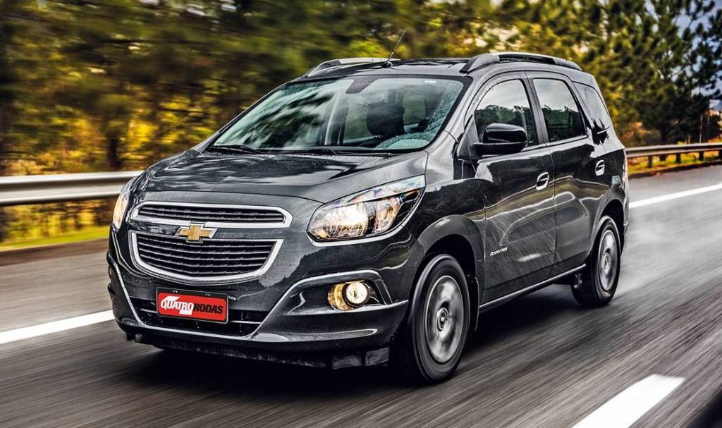 Chevrolet Spin tem recall de mais de 164 mil unidades