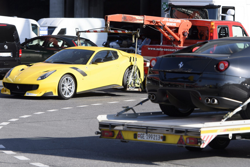 Ferraris apreendidas Ferraris apreendidas