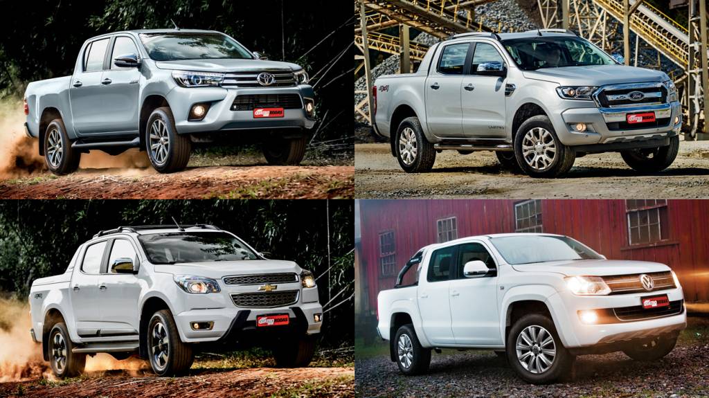 Ranking de testes: aceleração, retomada e frenagem de picapes diesel