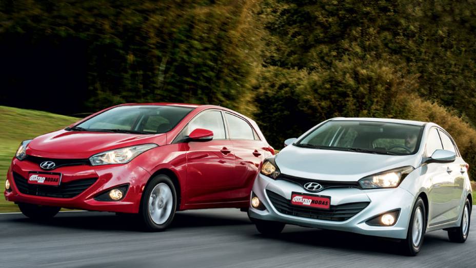 Na ponta do l&aacute;pis e na ponta dos cascos: 1.0 ou 1.6, qual HB &eacute; a melhor escolha? | <a href="https://preprod.quatrorodas.abril.com.br/carros/comparativos/hyundai-hb20-1-0-x-1-6-725959.shtml" rel="migration">Leia mais</a>