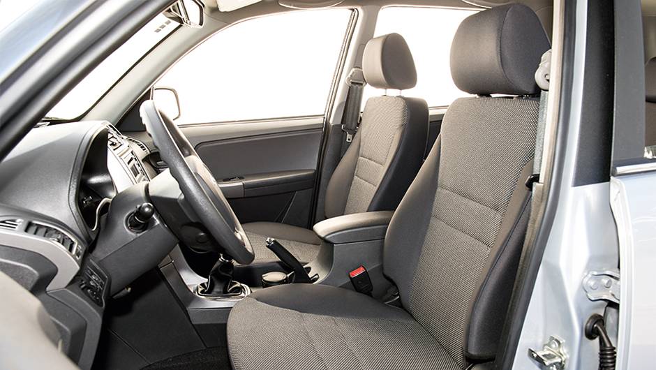 Acabamento &eacute; compar&aacute;vel com o de carros de entrada | <a href="https://preprod.quatrorodas.abril.com.br/carros/comparativos/lifan-x60-x-chery-tiggo-756386.shtml" rel="migration">Leia mais</a>