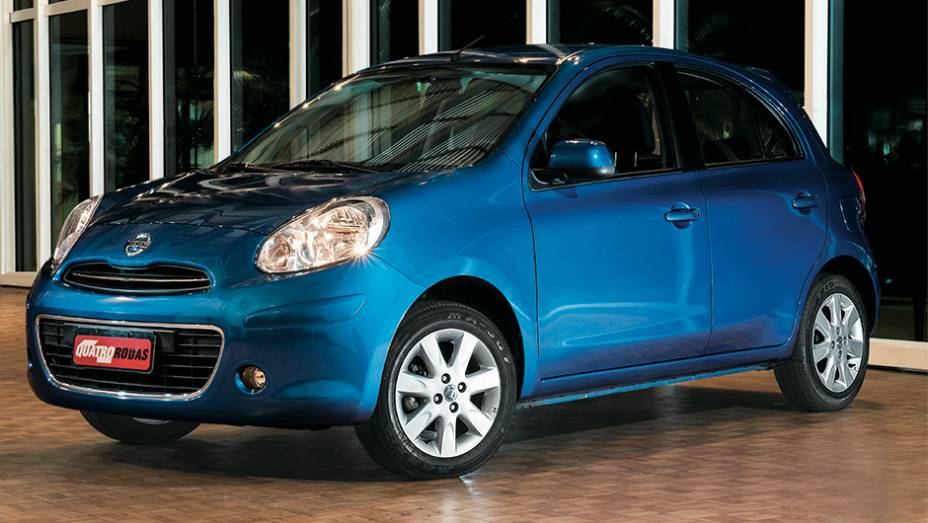 O March est&aacute; perto de receber uma atualiza&ccedil;&atilde;o de estilo | <a href="https://preprod.quatrorodas.abril.com.br/carros/comparativos/hatches-compactos-entrada-779938.shtml" rel="migration">Leia mais</a>