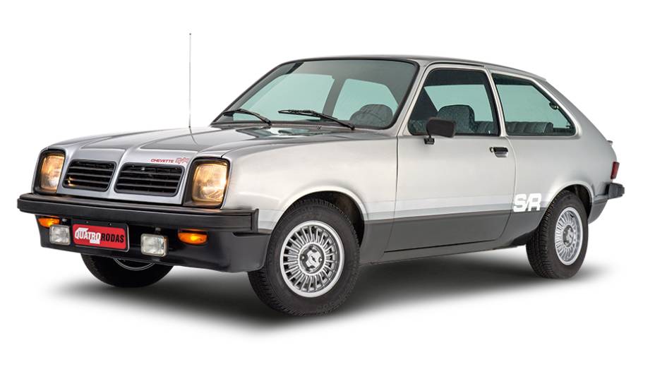 Desta vez, o visual mais bravo vinha acompanhado de mais desempenho | <a href="https://preprod.quatrorodas.abril.com.br/carros/classicos-brasileiros/chevrolet-chevette-s-r-782545.shtml" rel="migration">Leia mais</a>