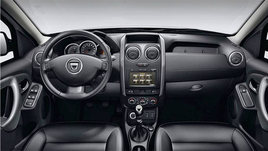 O painel ser&aacute; basicamente o mesmo do Logan atual,  | <a href="https://preprod.quatrorodas.abril.com.br/reportagens/geral/vale-esperar-renault-duster-picape-790799.shtml" rel="migration">Leia mais</a>