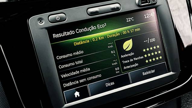 A função Eco-Scoring dá pontos para quem dirige de modo mais econômico | <a href="https://preprod.quatrorodas.abril.com.br/carros/testes/renault-sandero-stepway-819954.shtml" target="_blank" rel="migration">Leia mais</a> A função Eco-Scoring dá pontos para quem dirige de modo mais econômico | <a href="https://preprod.quatrorodas.abril.com.br/carros/testes/renault-sandero-stepway-819954.shtml" target="_blank" rel="migration">Leia mais</a>