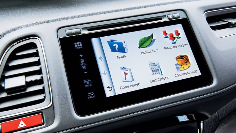 Multim&iacute;dia e ar digital de s&eacute;rie s&oacute; na vers&atilde;o EXL | <a href="https://preprod.quatrorodas.abril.com.br/carros/testes/honda-hr-v-exl-848201.shtml" target="_blank" rel="migration">Leia mais</a>