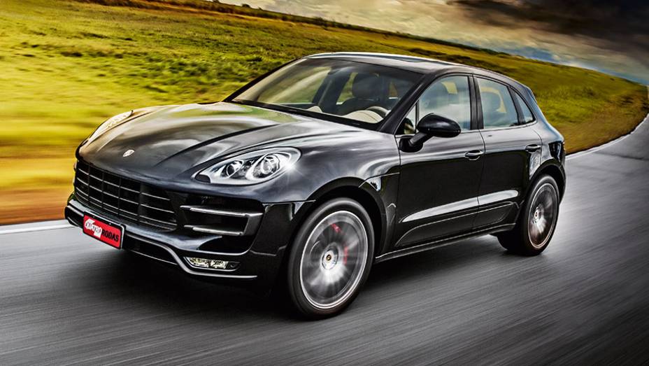 O Macan passou o Cayenne e é o Porsche maisvendido no Brasil | <a href="https://preprod.quatrorodas.abril.com.br/carros/testes/porsche-macan-turbo-849160.shtml" target="_blank" rel="migration">Leia mais</a>