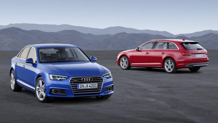 Audi revelou novo A4 que ficou mais leve e comprido do que o seu antecessor | <a href="https://preprod.quatrorodas.abril.com.br/noticias/fabricantes/audi-revela-novo-a4-882500.shtml" rel="migration">Leia mais</a>