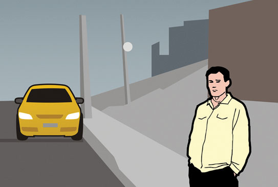 Na linha de frente A vítima mais fácil de um assalto ou seqüestro é aquela que está dentro de um carro estacionado. Se estiver aguardando alguém, desça do carro, tranque-o e espere longe dali