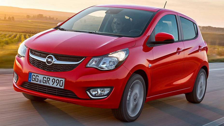 Opel lançou nesta quarta-feira (3) o Karl 2015 | <a href="https://preprod.quatrorodas.abril.com.br/noticias/saloes/genebra-2015/opel-lanca-karl-europa-819122.shtml" rel="migration">Leia mais</a>