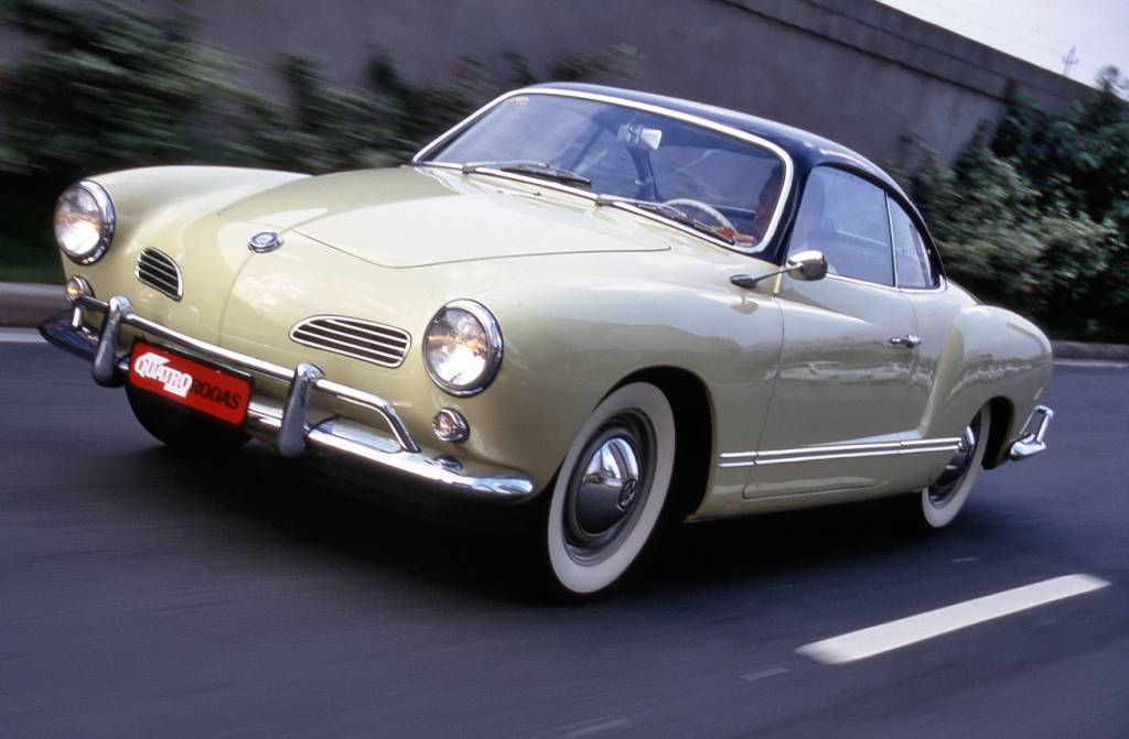 Karmann Ghia De esportivo, só a aparência: ele não passava dos 120 km/h, mas era bom de dirigir