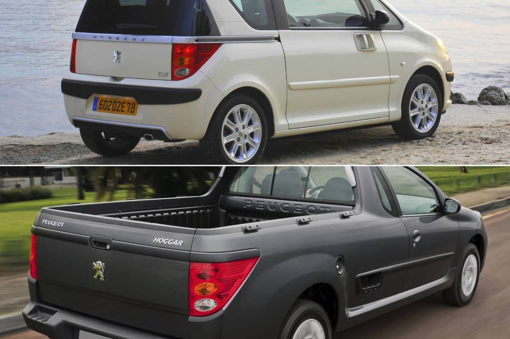 Peugeot Hoggar e Peugeot 1007
