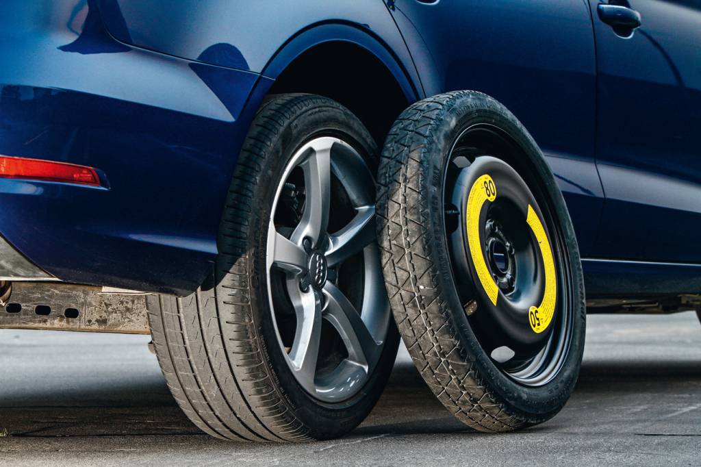 Longa Duração: furo no pneu do Audi A3