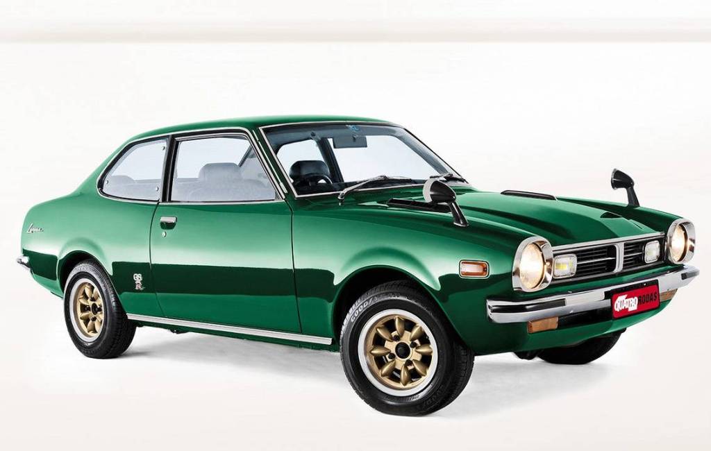 Mitsubishi Lancer 1600 GSR A unidade das fotos é um modelo 1975, importado do Japão