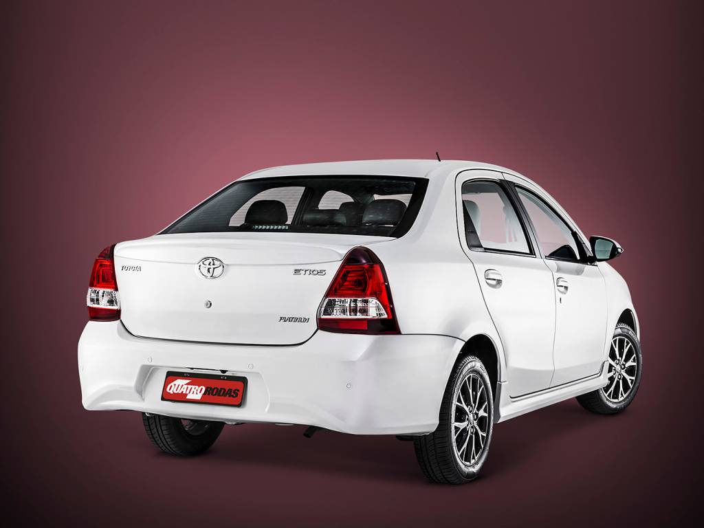 Toyota Etios Visual continua a ser o ponto fraco, sem harmonia entre os componentes