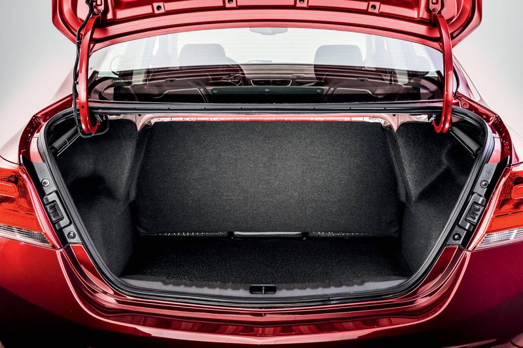 Chevrolet Prisma Porta-malas do Prisma tem 500 litros